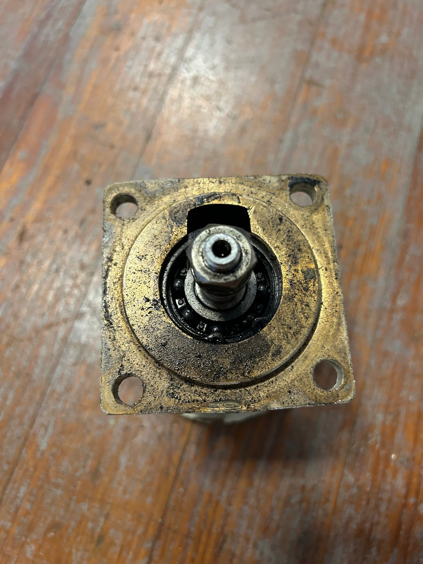 Vintage ITT Jabsco Bronze Raw Water Pump Marine Engine Cooling Pump Belt Driven