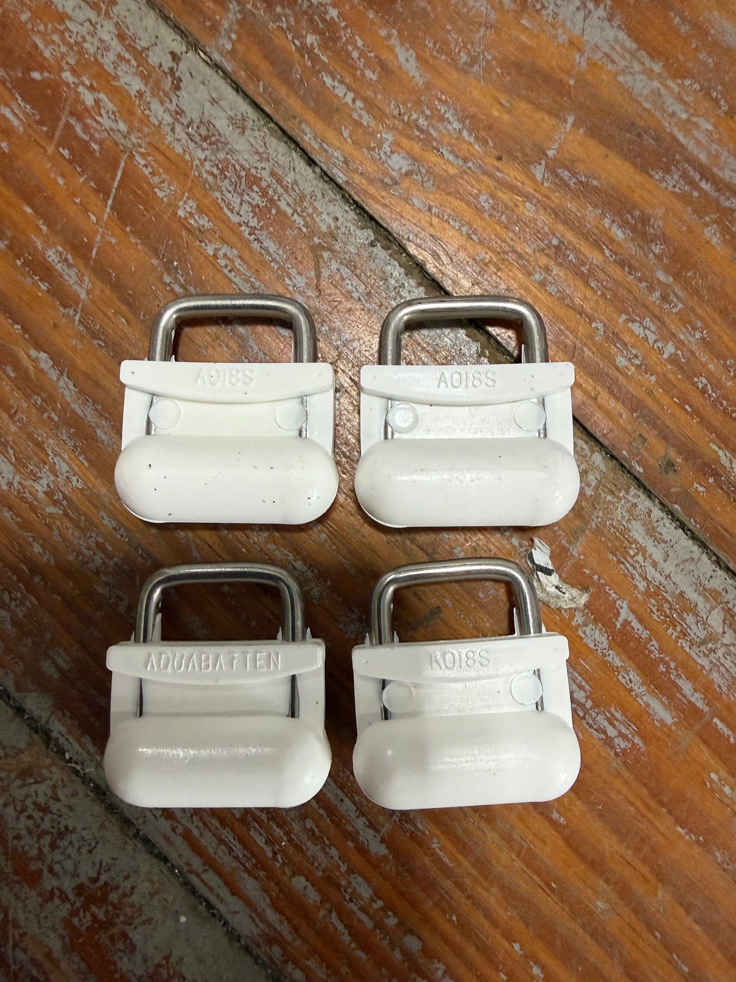 Lot of 4 Aquabatten - 7/16" Sail Slugs