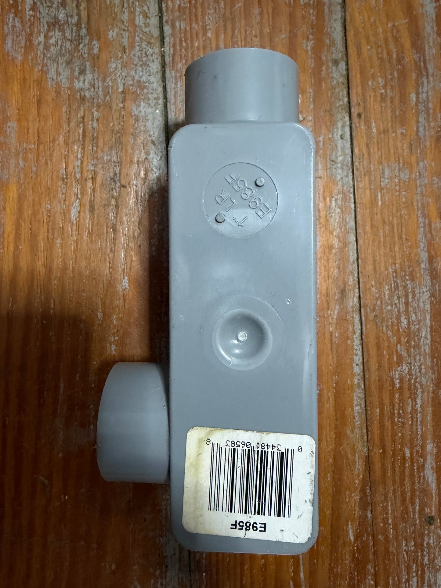 1 in. Sch. 40 and 80 Electrical PVC Type-LR Conduit Body (E985F-4-HD)