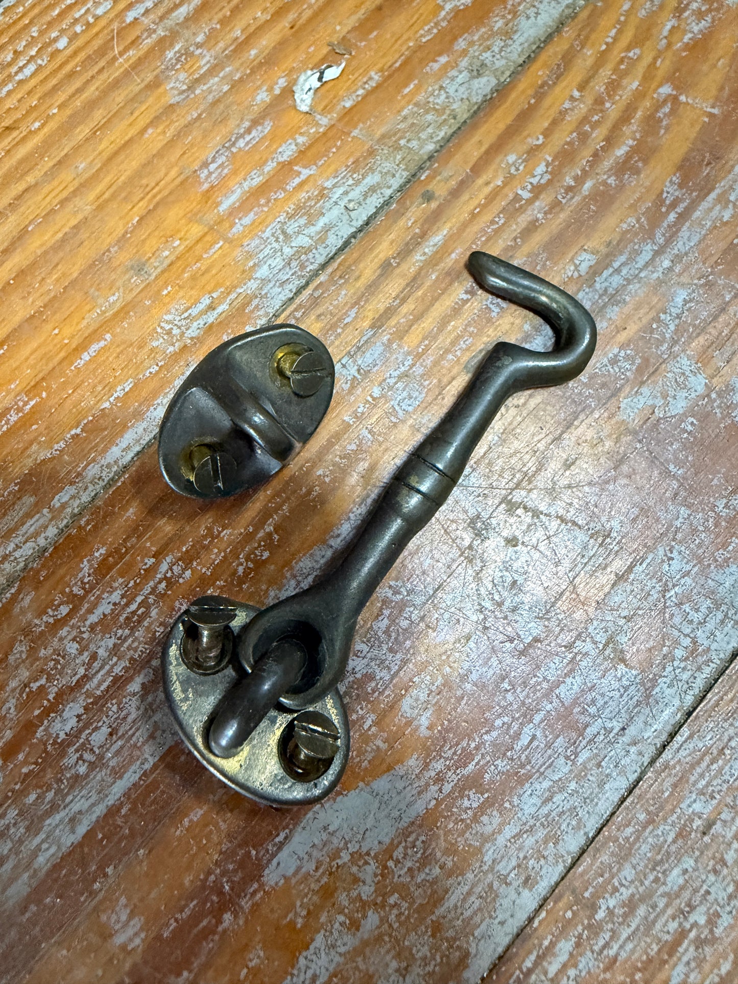 Vintage Bronze Door Latch - 2 7/8" Long