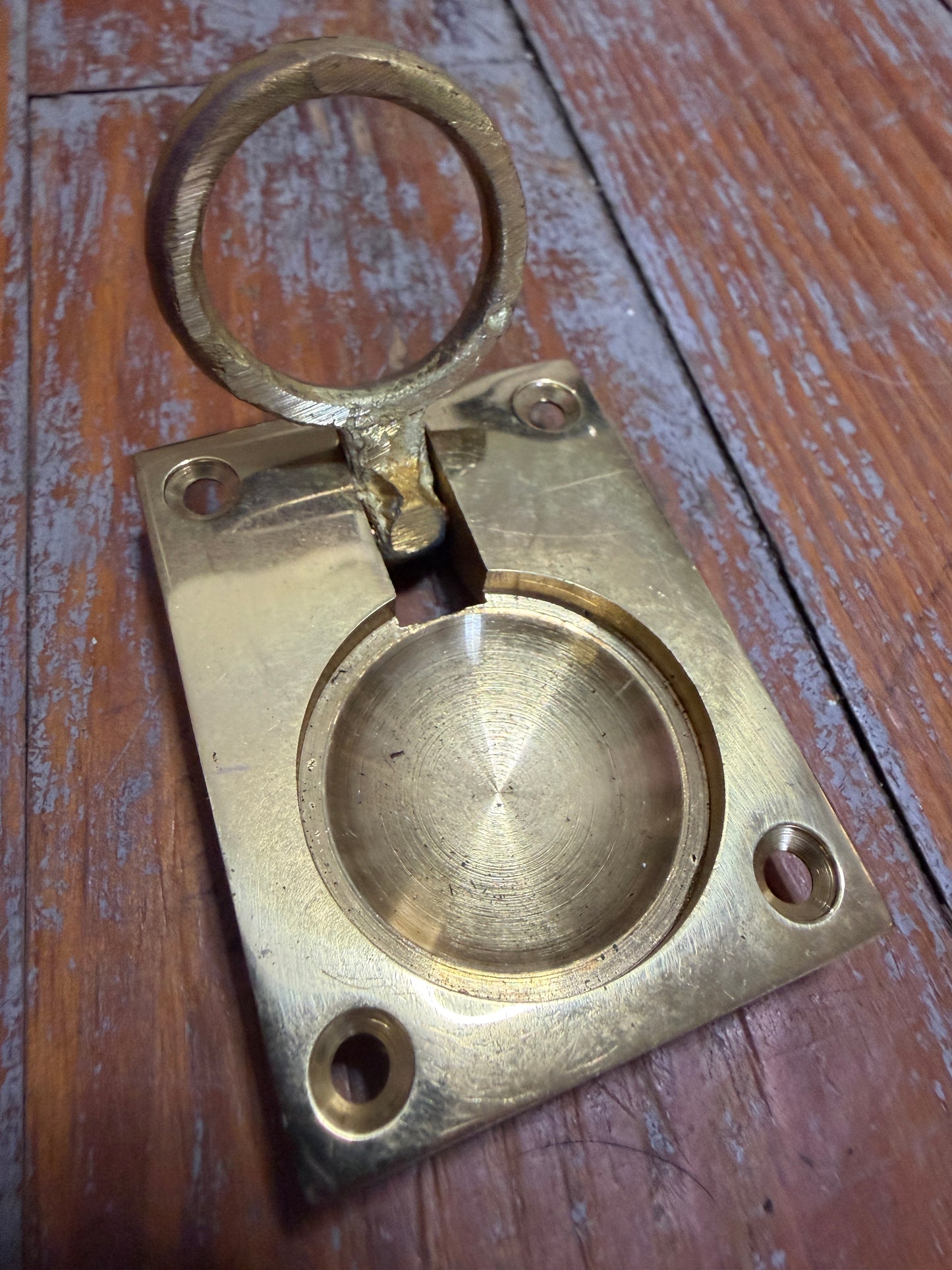 Bronze Hatch Pull - 2 1/2" Long x 1 15/16" Wide