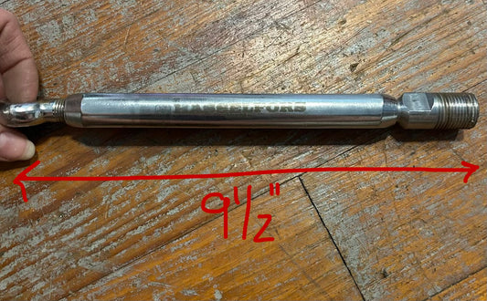 Hasselfors Stainless Steel Open Body Turnbuckle 1/2” Jaw x 5/8” Thread x 9-1/2”