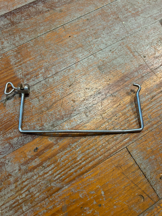 Vintage Stainless Steel Sailboat Gimbaled Stove Pot Holder / Pot Restraint Bar