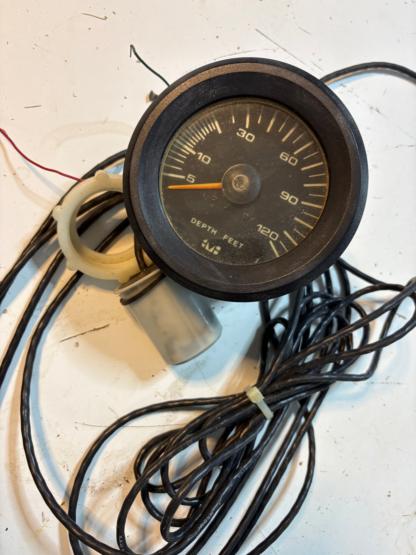 Vintage Electro Marine Systems Depth Feet