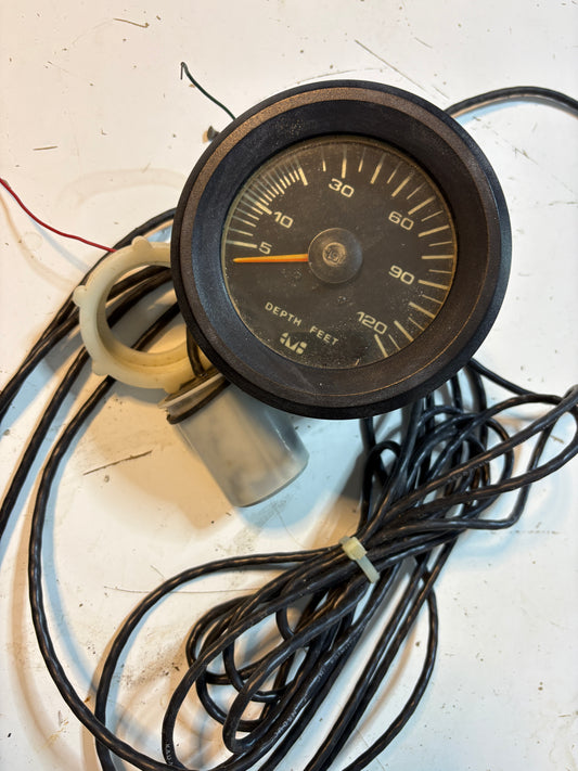 Vintage Electro Marine Systems Depth Feet