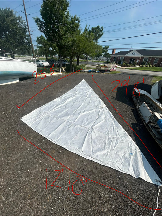 North Sails Dacron sail for J/30 Sailboat 29’8” x 12’10”