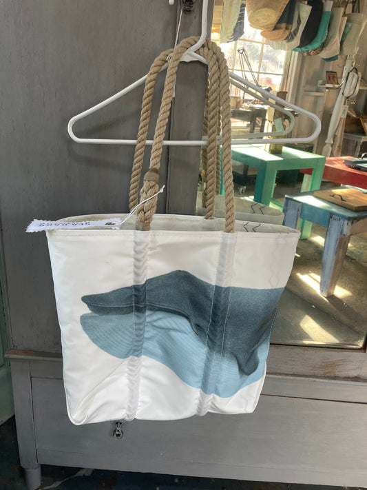 Sea Bags Maine Medium Whale Tote - NEW