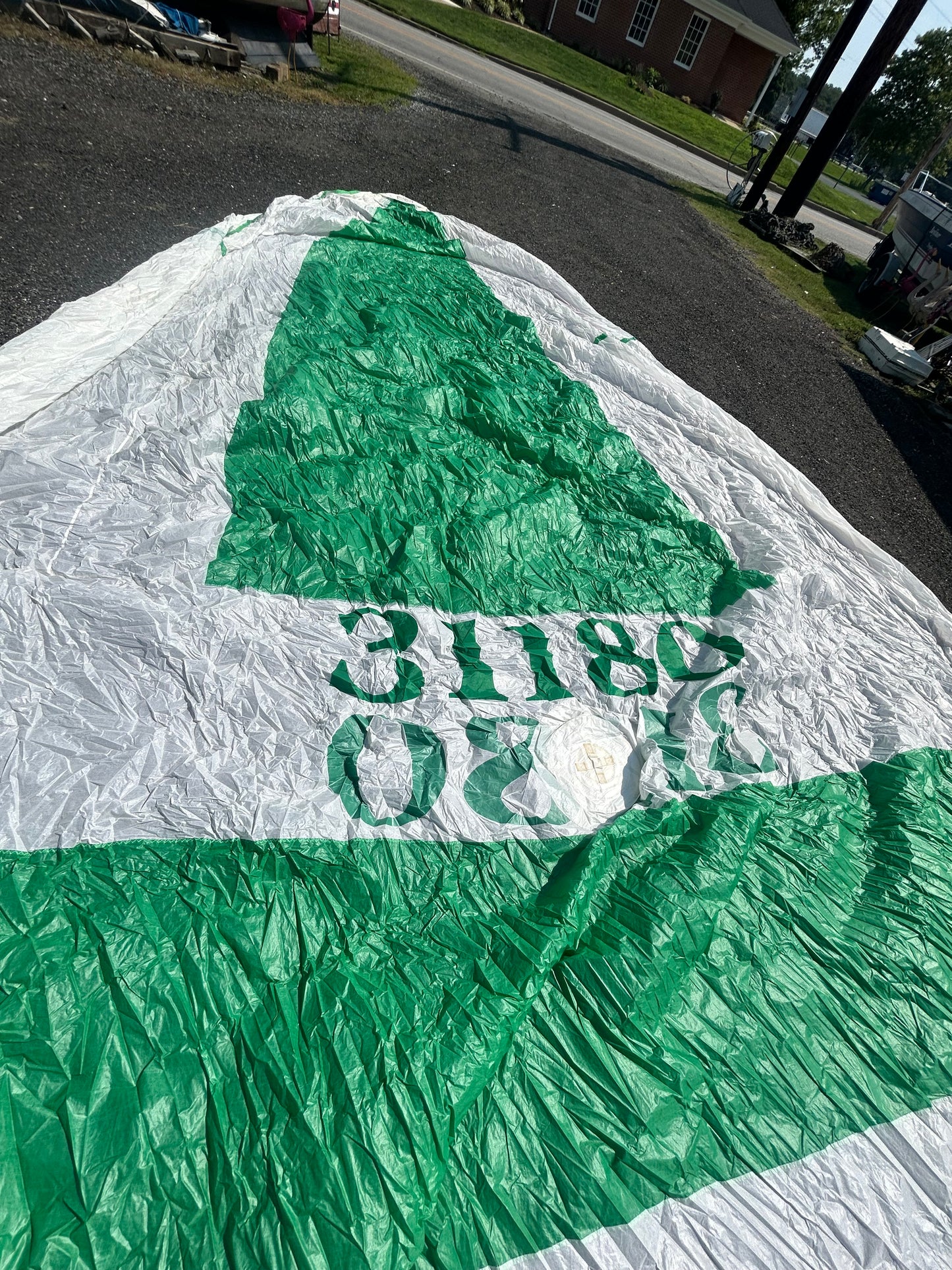 Sobstad Symmetrical Spinnaker Sail 34’3” Luff x 22’4” Foot Racing Sail #31189