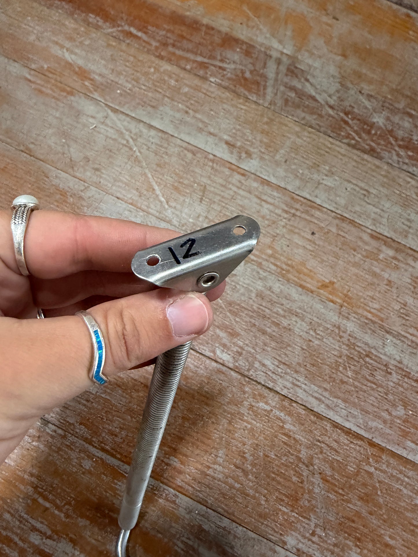 Stainless Steel Hatch Spring - 8 1/2" Length