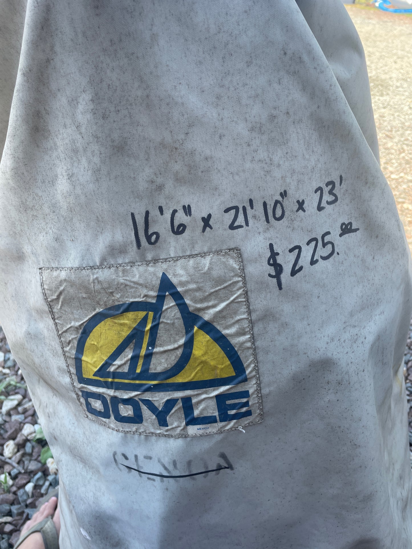 Doyle Mainsail 16’6” x 21’10” x 23’