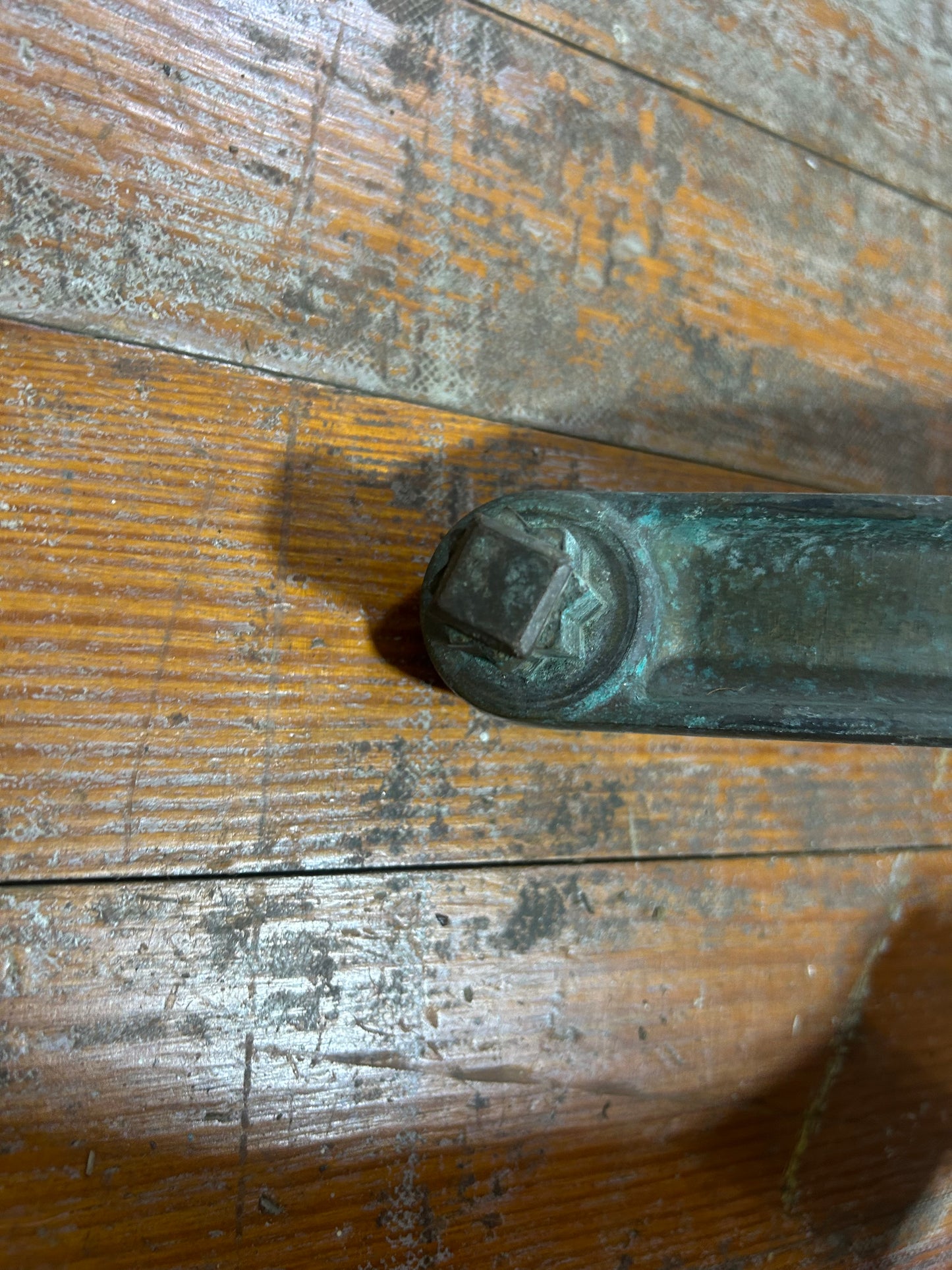 Bronze Barlow Locking Winch Handle - Extended