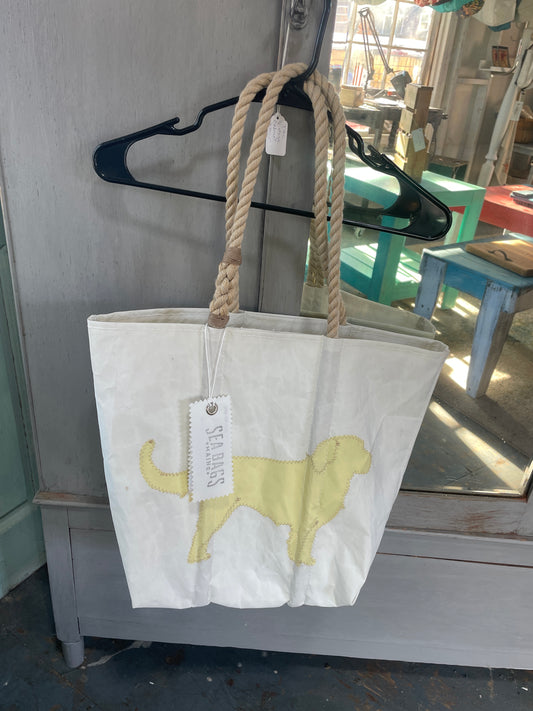 Seabags Maine Golden Retriever Tote - NEW