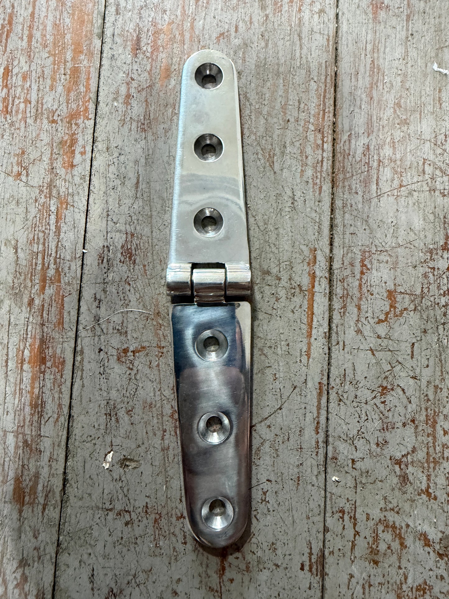 Single Stainless Steel Hinge - 6 1/4" Total Length