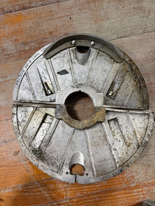 Edson Drive Wheel / Quadrant D-83 SIZE 10 - 4" BORE