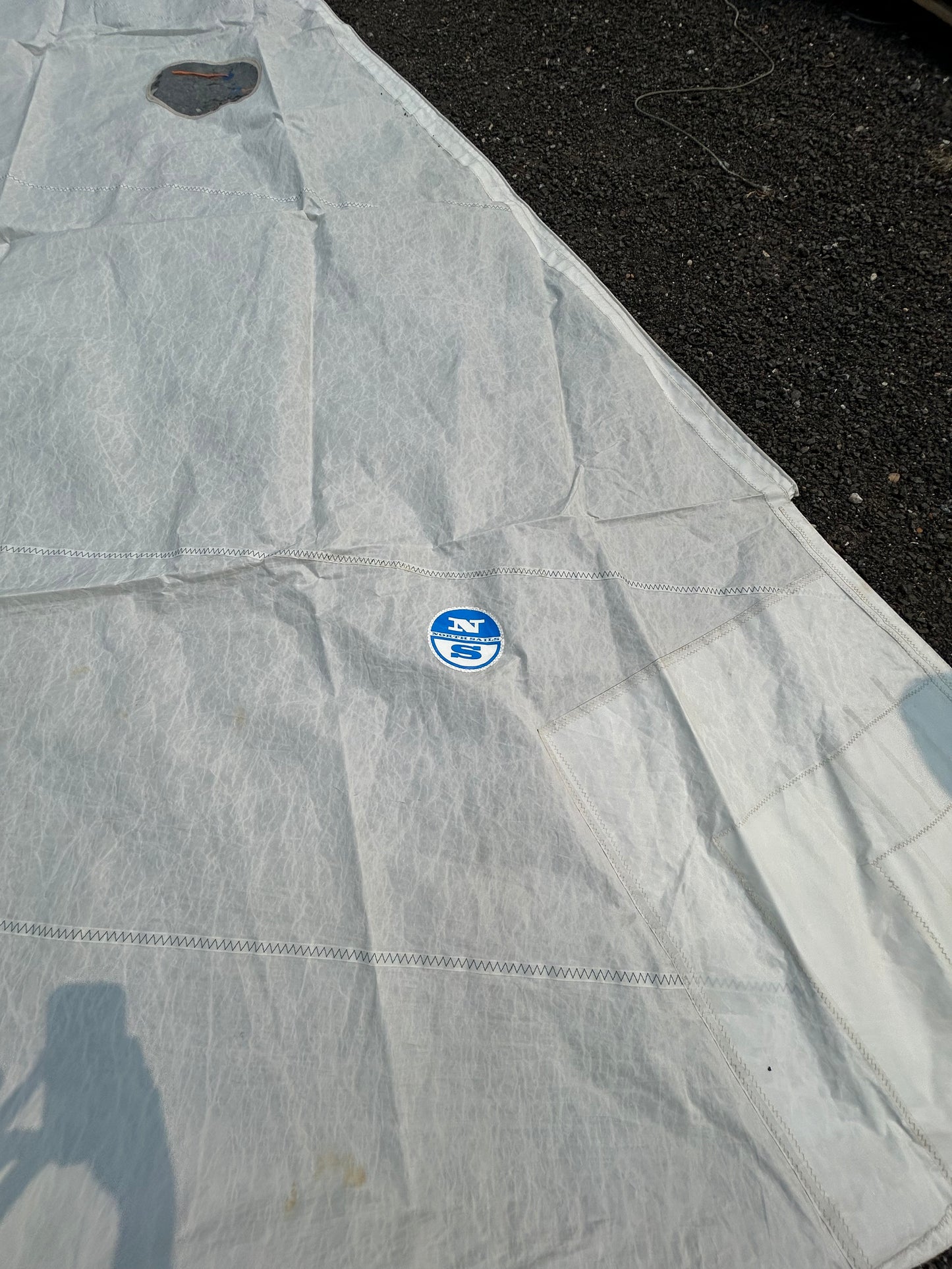 North Sails Headsail 33 9” Luff, 32' 1" Leech,  18’ 11” Foot