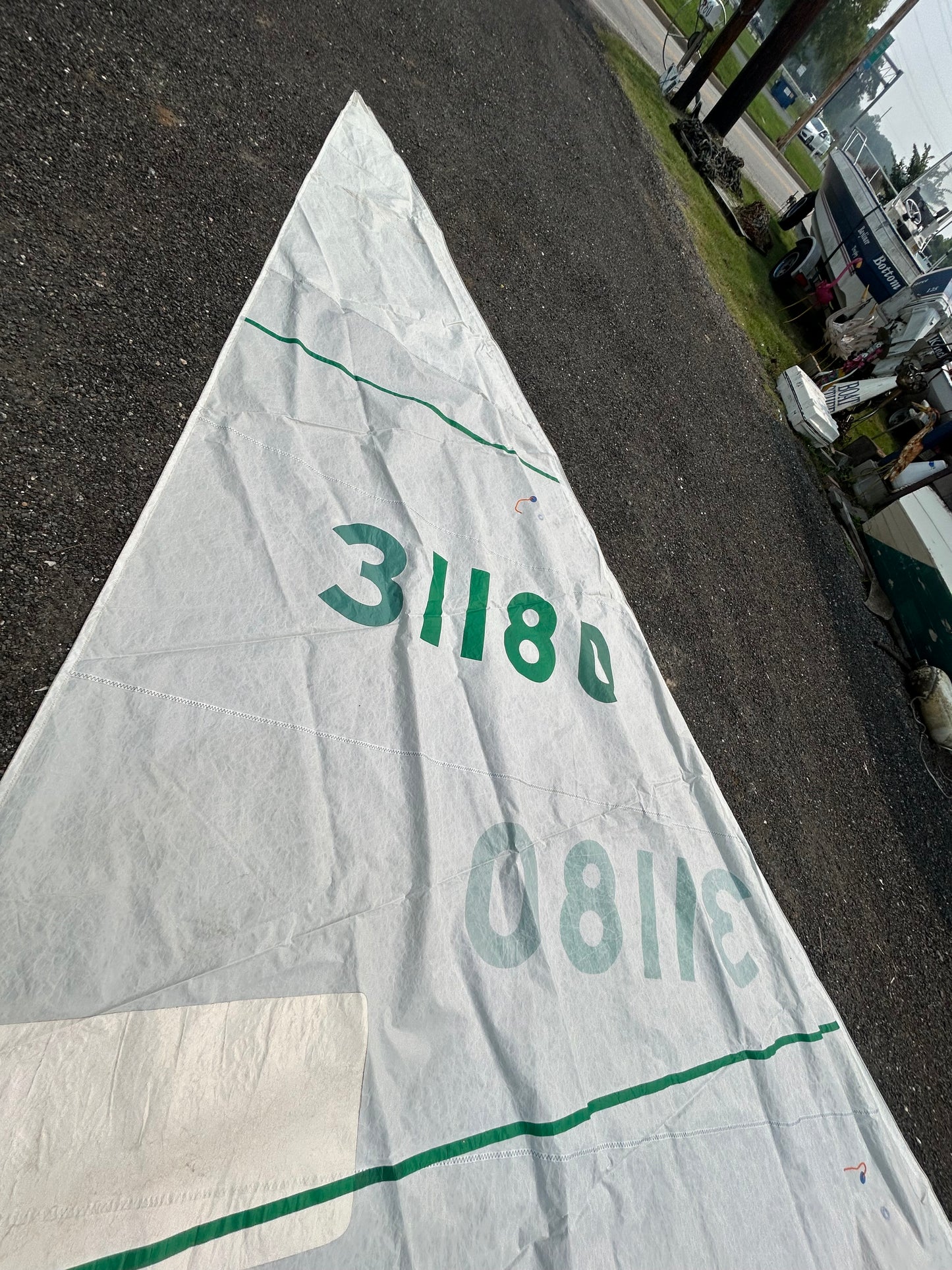 North Sails Headsail 33 9” Luff, 32' 1" Leech,  18’ 11” Foot