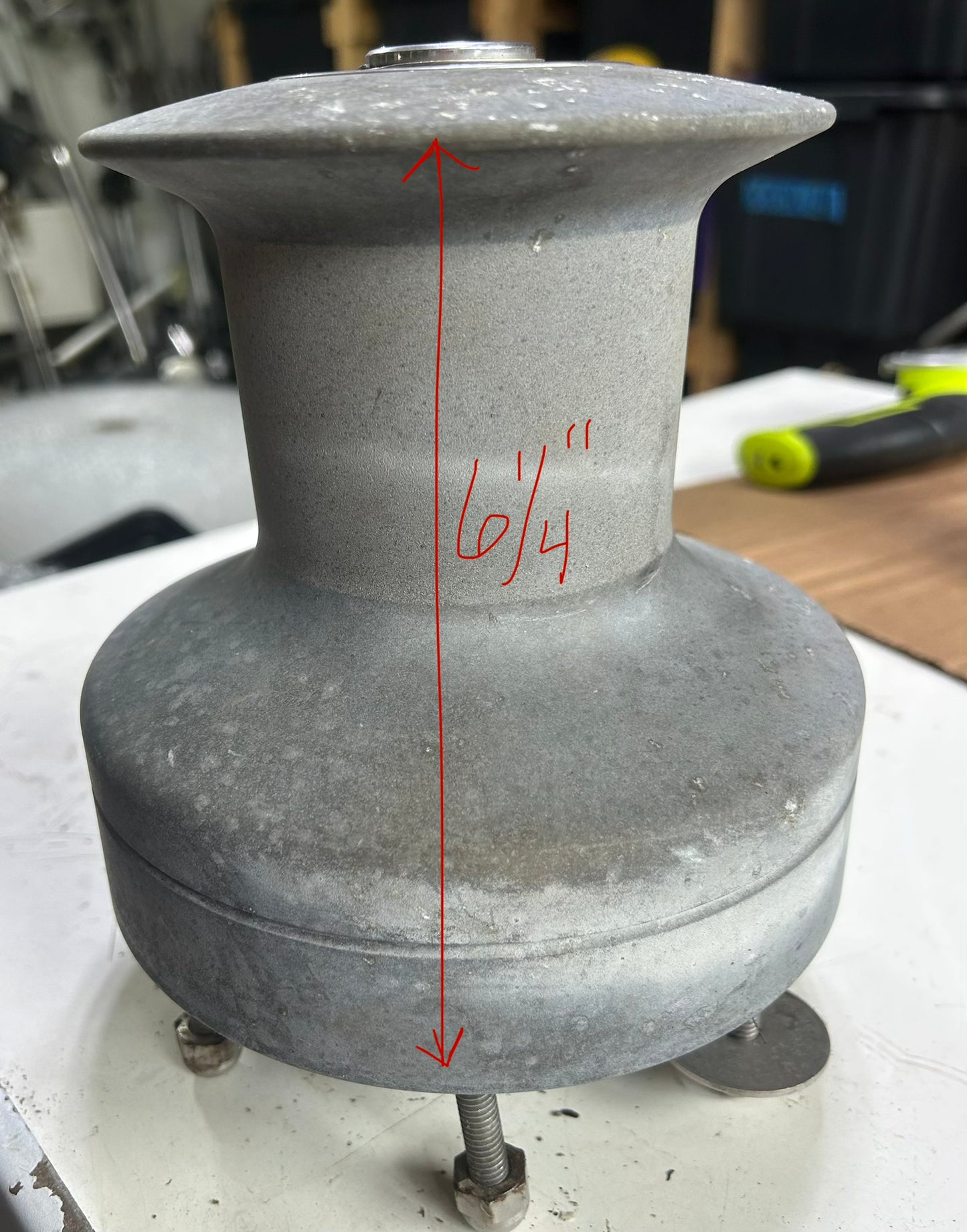 Barient 25 Single Speed & Winch 6-3/4” Base