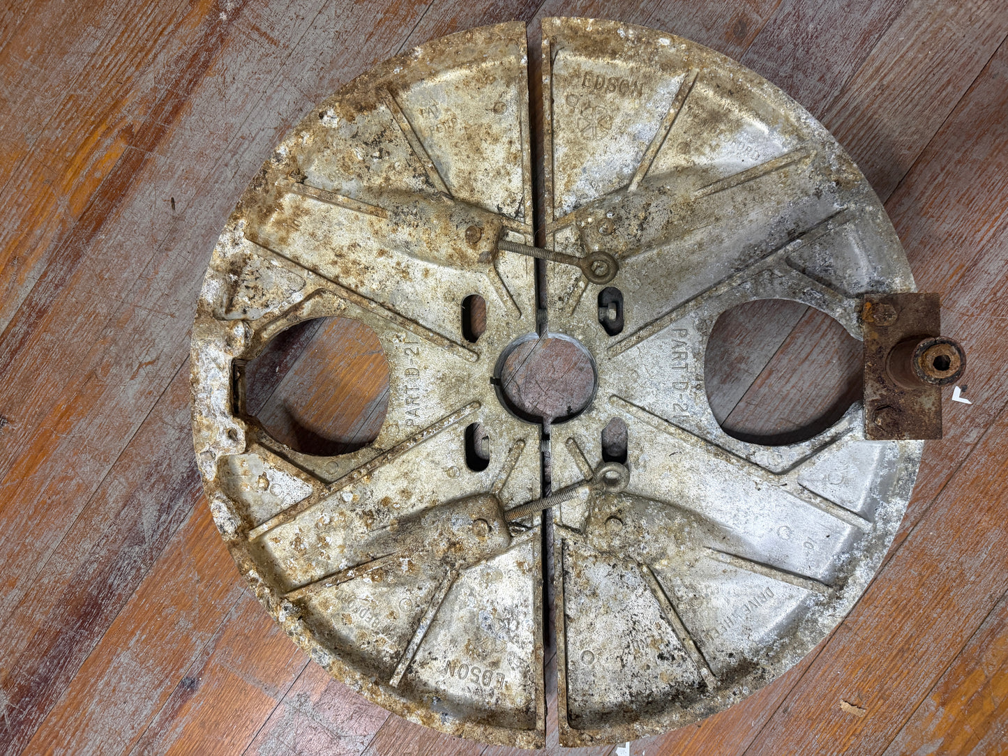 Edson 10" Wheel Drive / Quadrant - Part D-21 - 3" BORE
