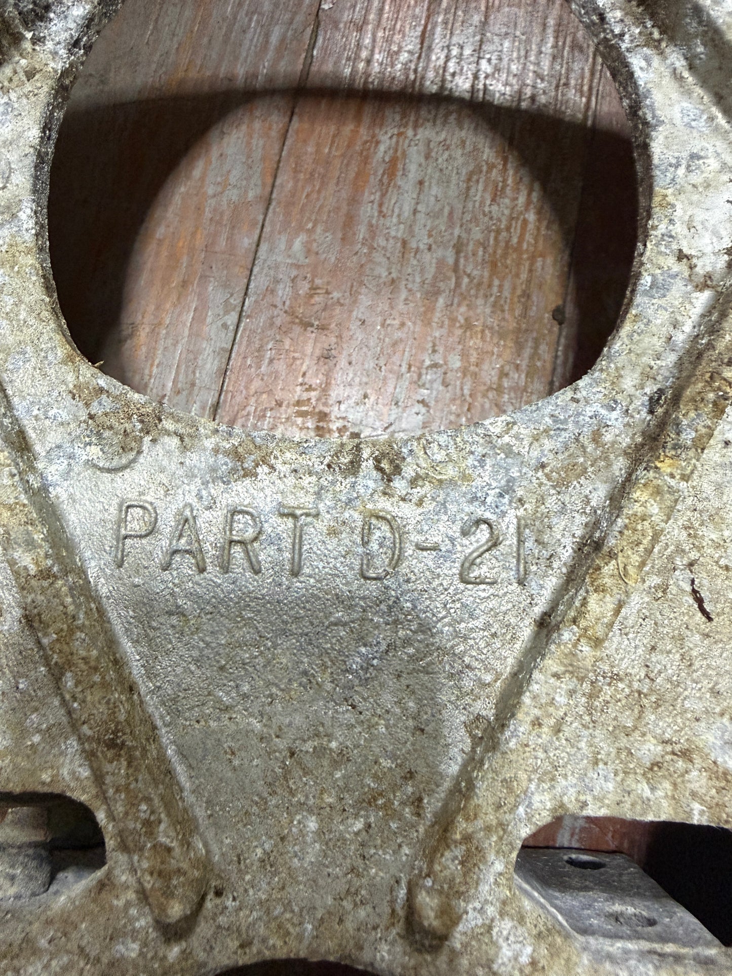 Edson 10" Wheel Drive / Quadrant - Part D-21 - 3" BORE