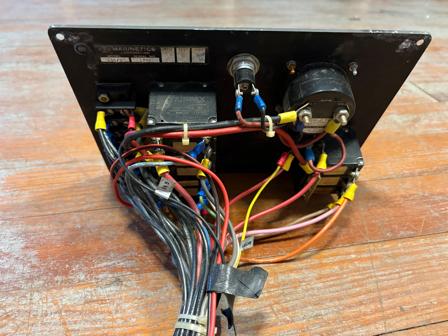 Master Power Control Panel off Herreshoff 31
