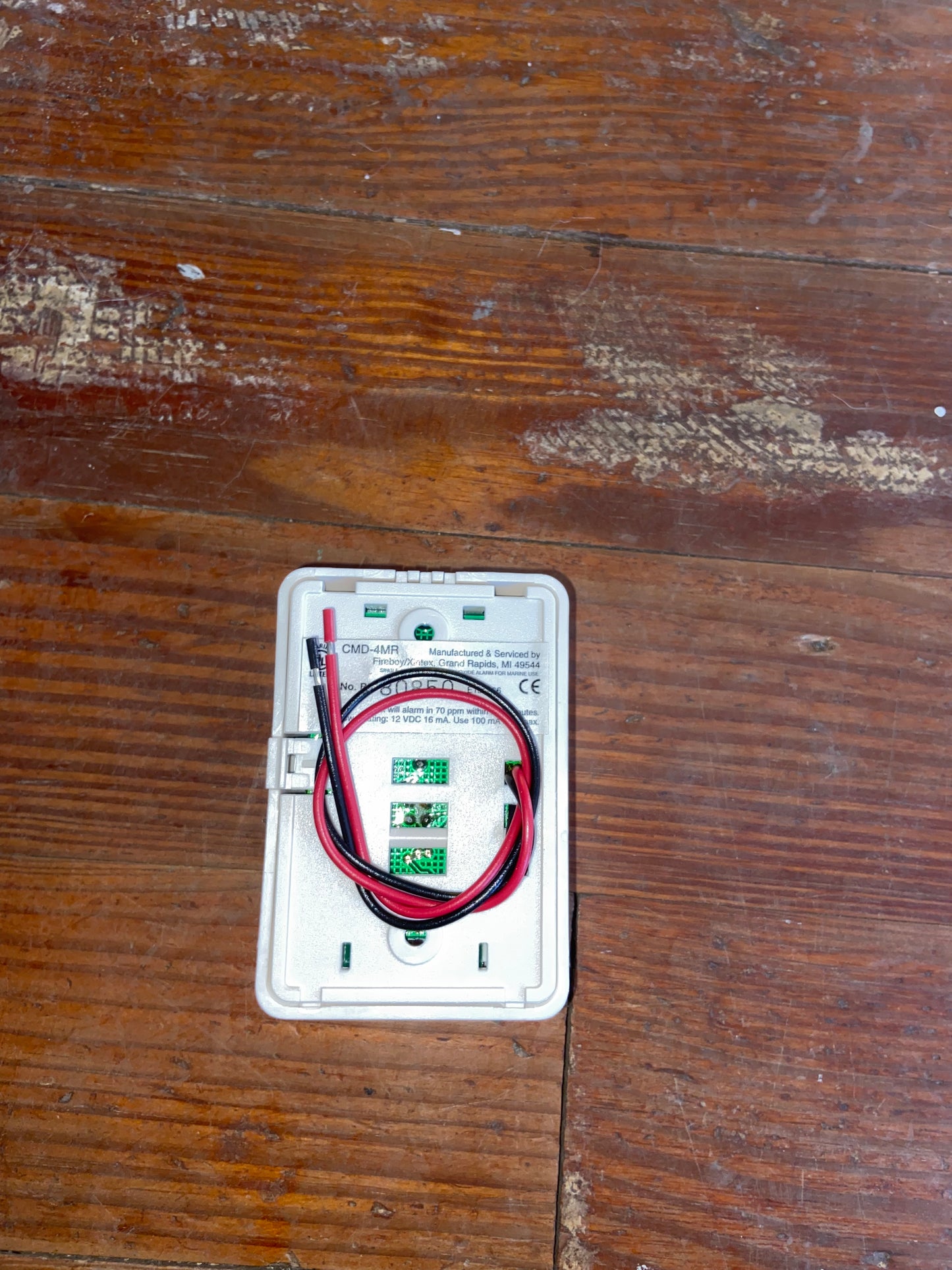 sailboat carbon monoxide detector