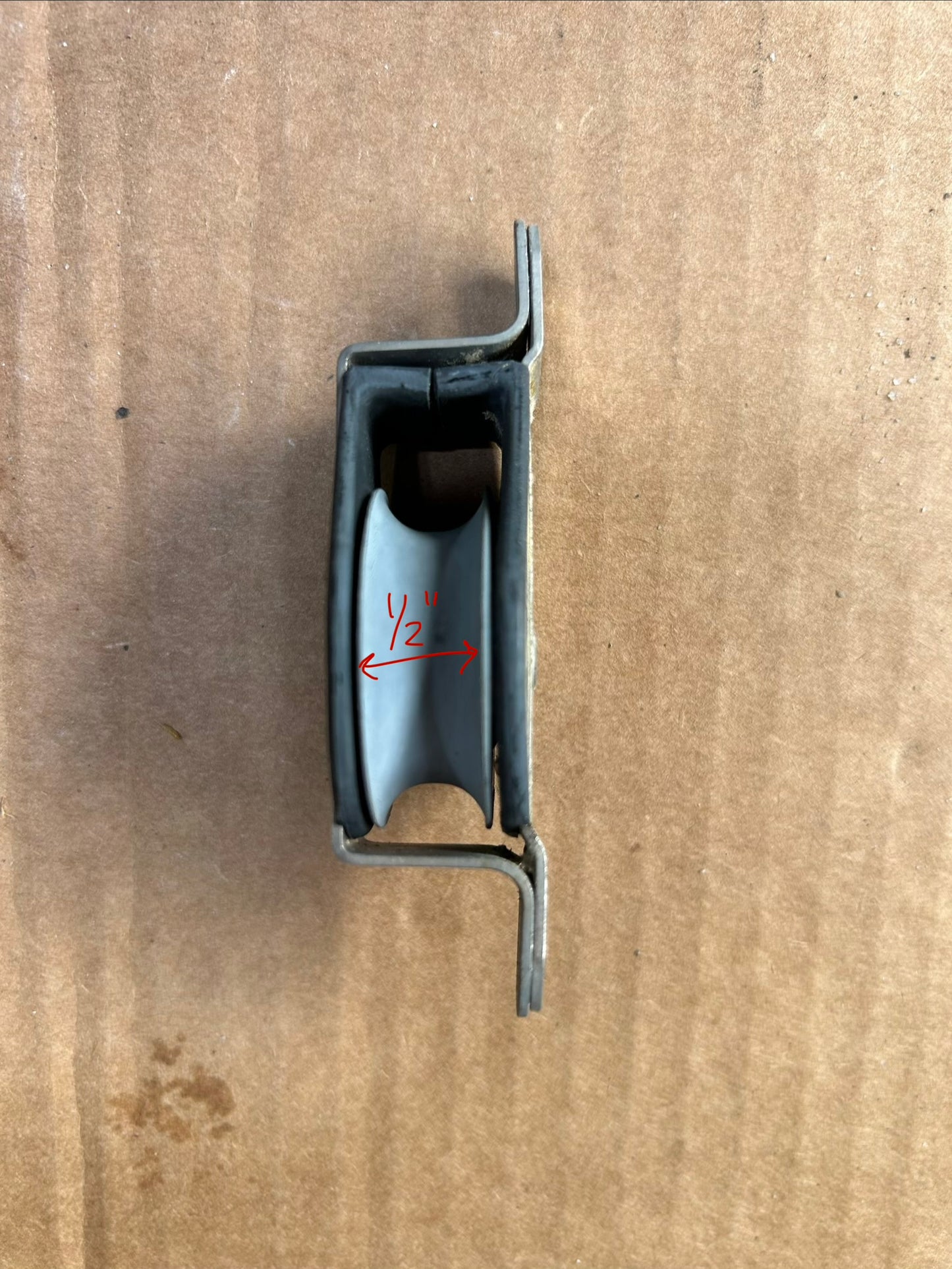 Harken Fixed Cheek Block Pulley 1/2” Line