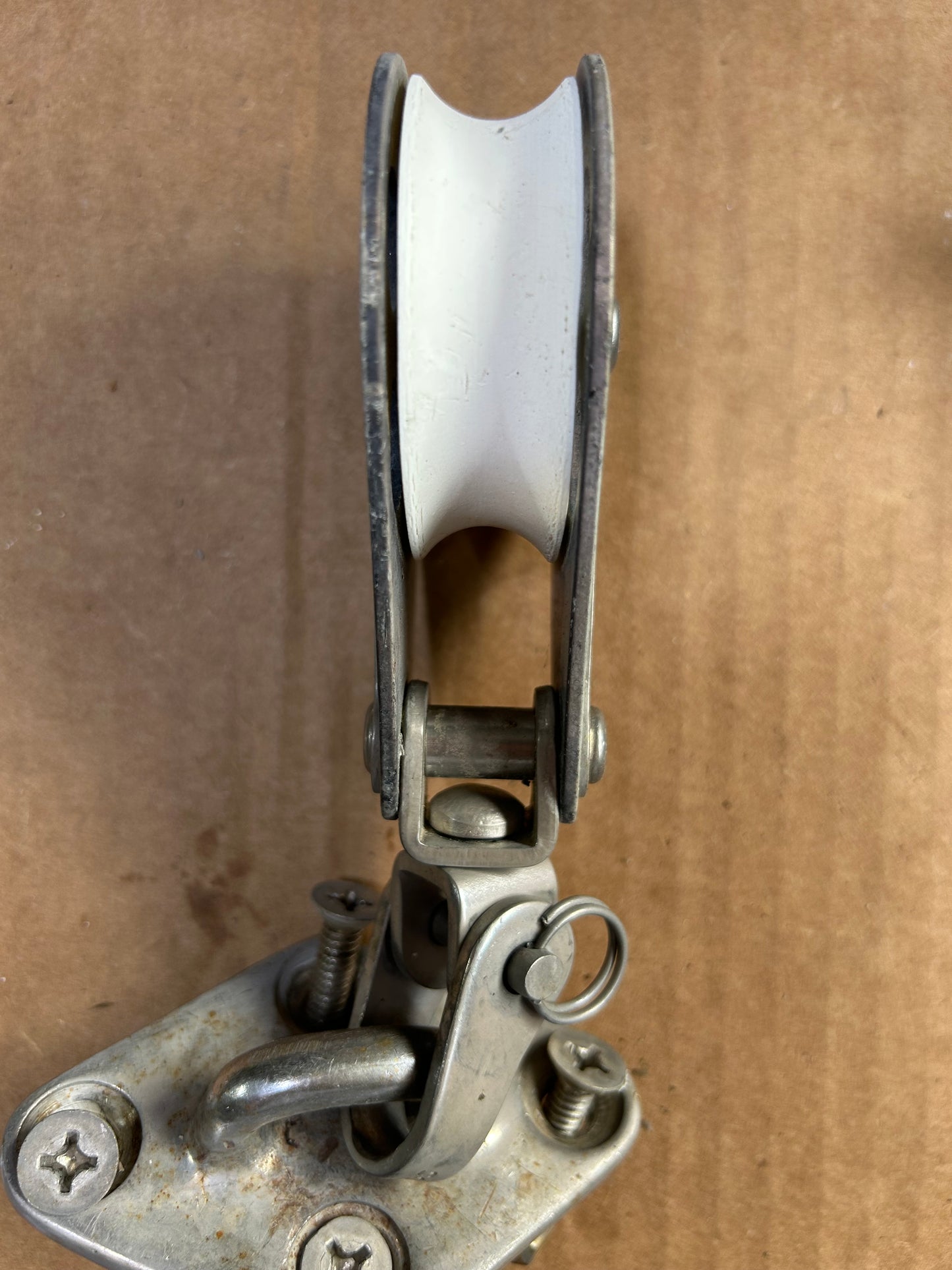 Schaefer Single Swivel Block w/ Merriman Mounting Plate