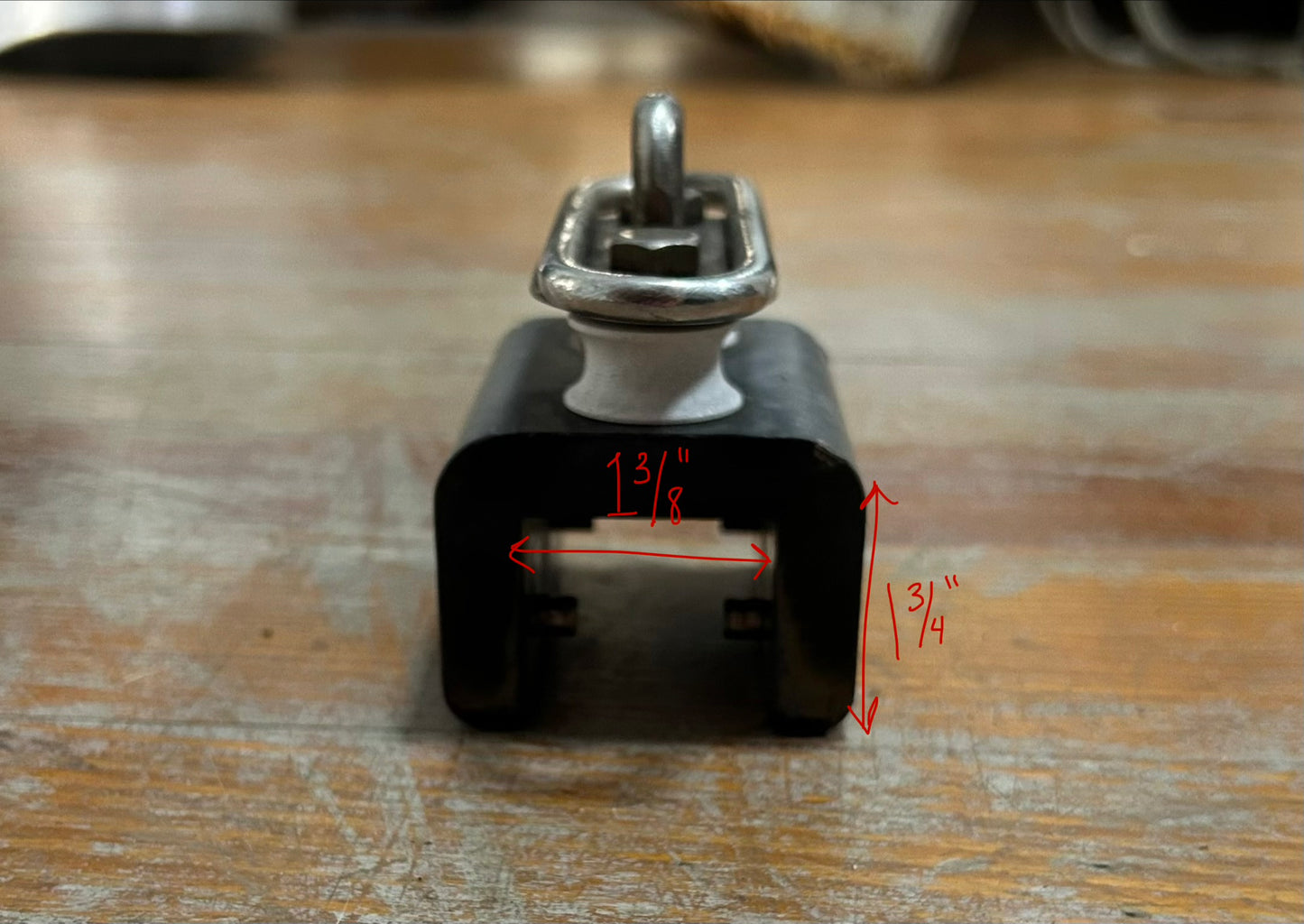Kenyon Ball Bearing Traveler Car Pad Eye 1-3/8” T-Track w/ Bearings & Rebuild Parts