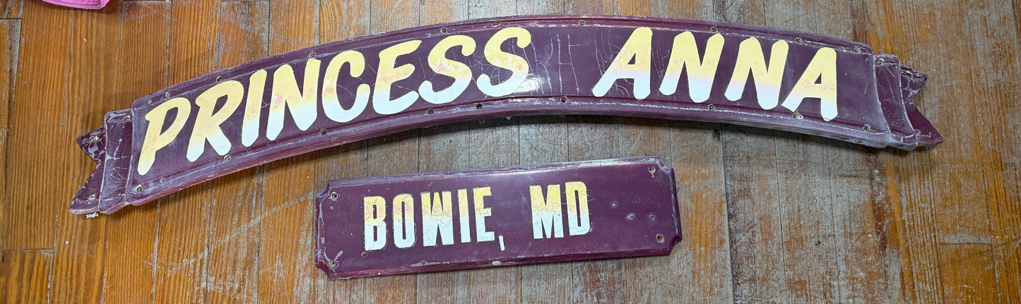 "Princess Anne Bowie MD" Transom Sternboards - Downeaster 38