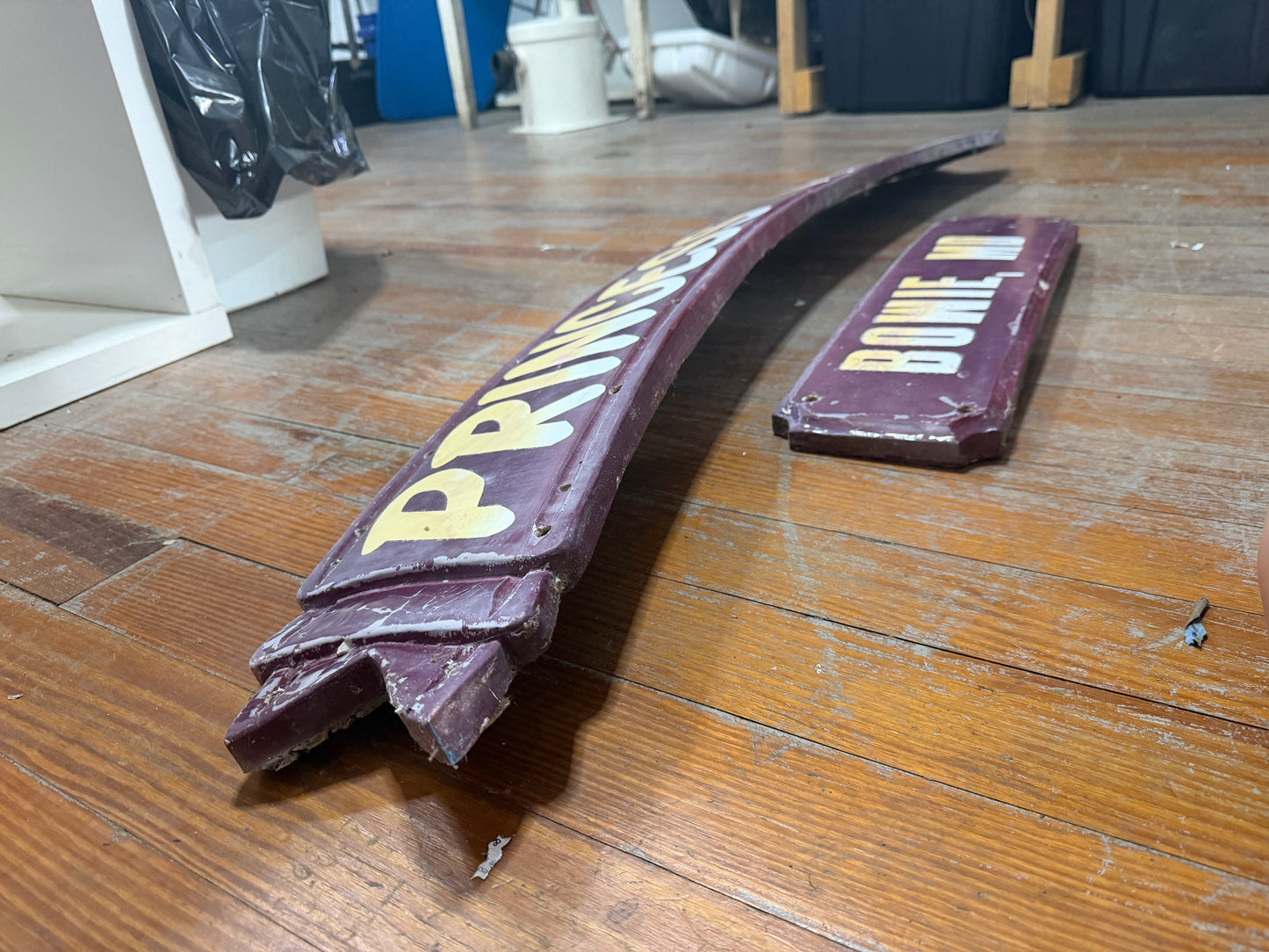 "Princess Anne Bowie MD" Transom Sternboards - Downeaster 38