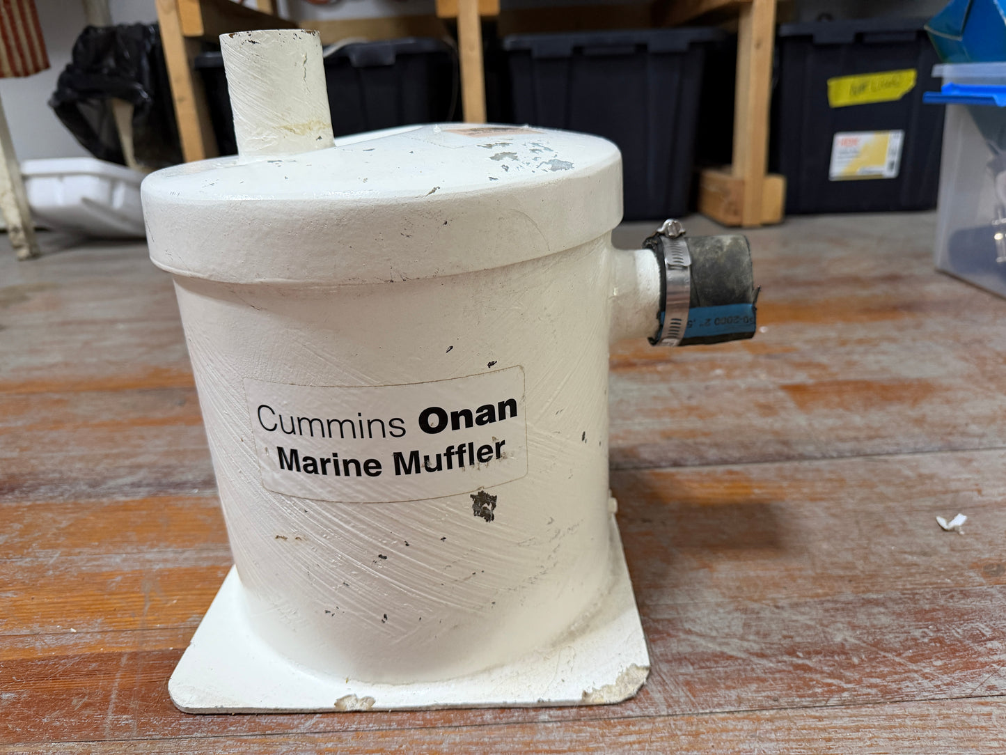 Cummins Onan Marine Muffler - 2"