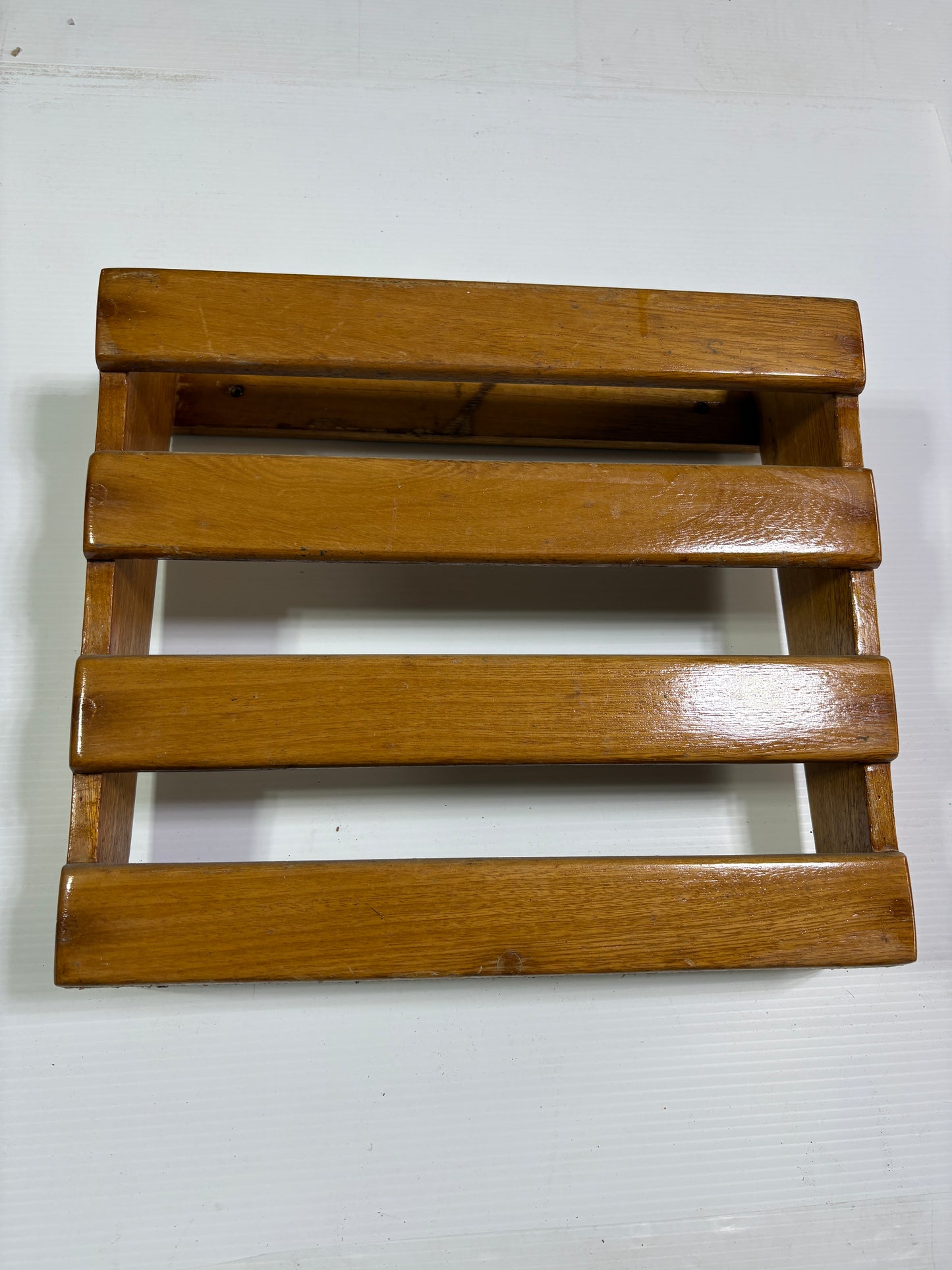 Teak Magazine Holder 13x14"