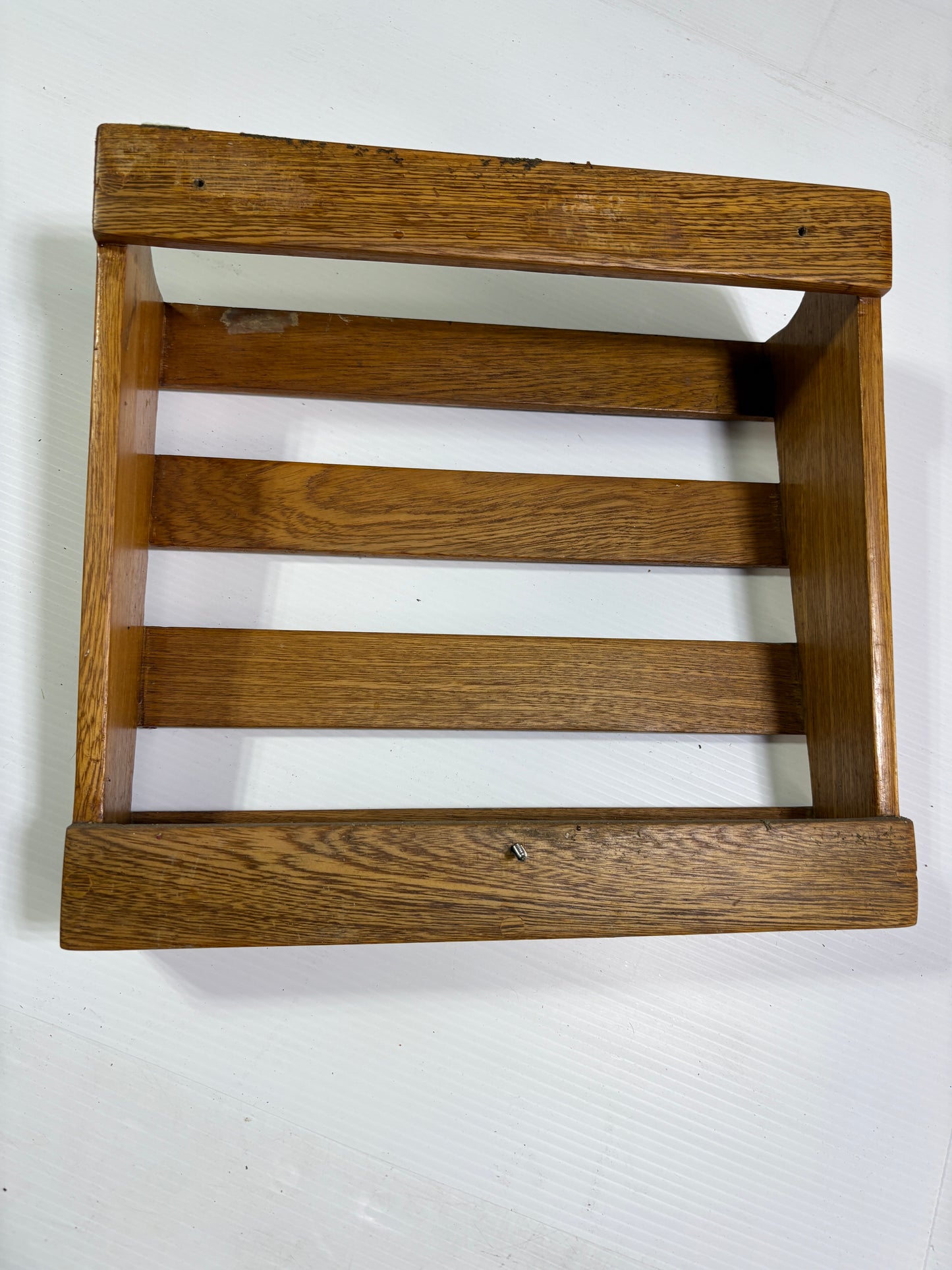 Teak Magazine Holder 13x14"
