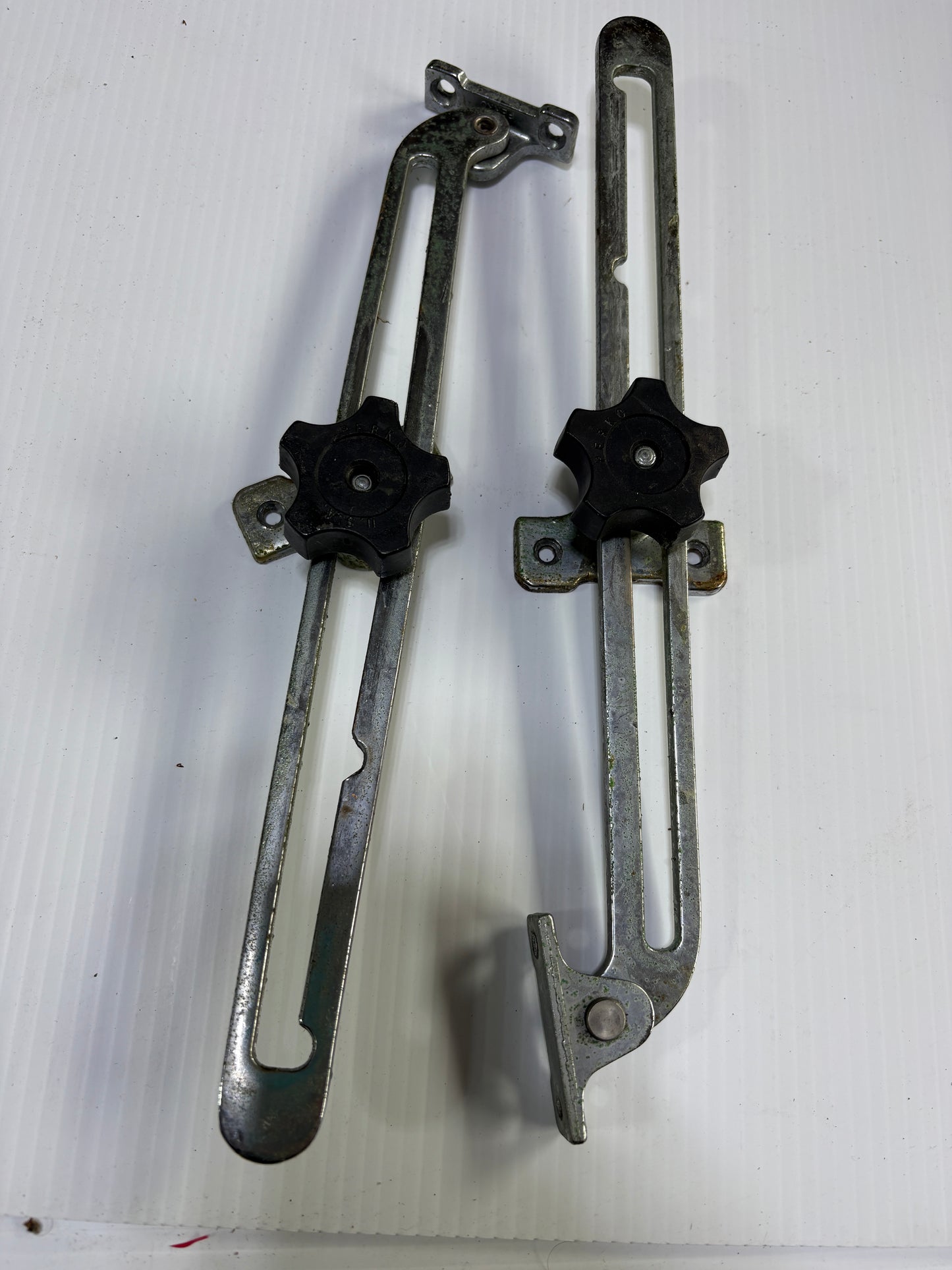 Chrome Plated Adjustable Hatch Arms PAIR 11.5"