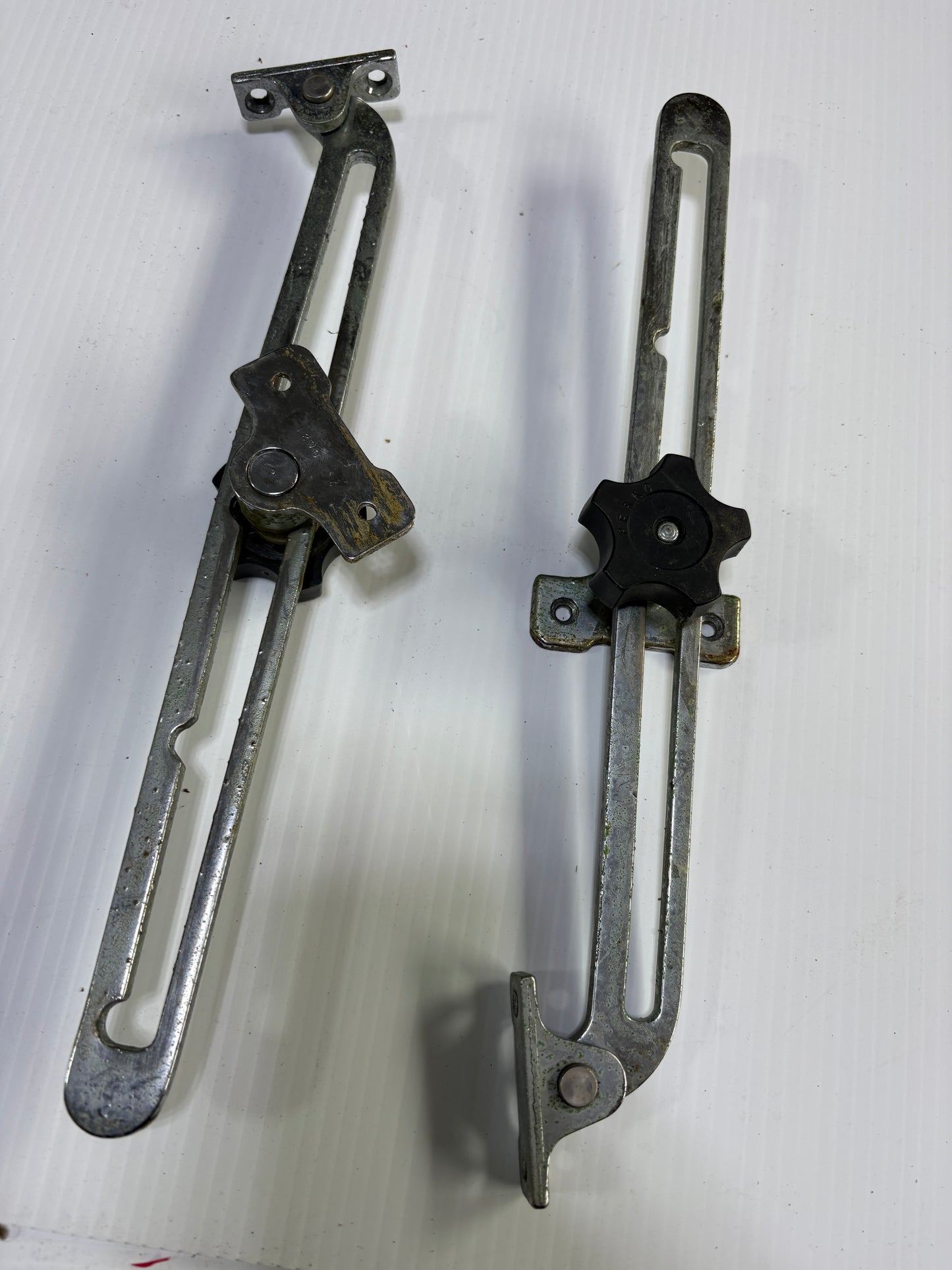 Chrome Plated Adjustable Hatch Arms PAIR 11.5"