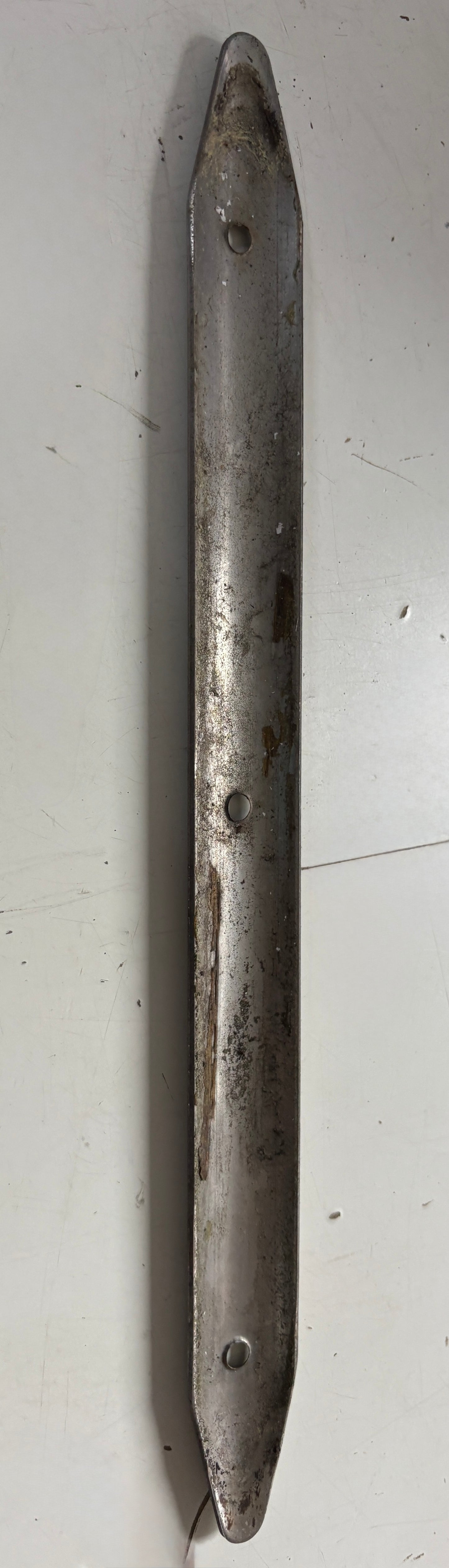 Curved Stainless Rub Rail Guide 12" x 1"