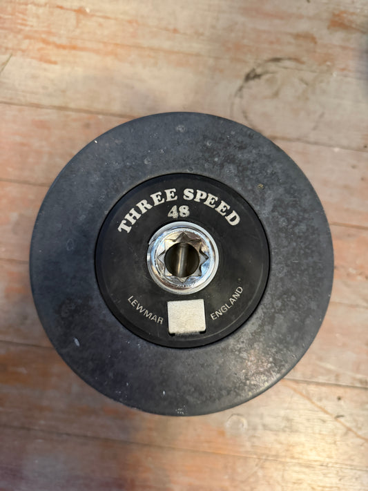 Lewmar 48 Three Speed Winch - Non Self Tailing - Darker Aluminum