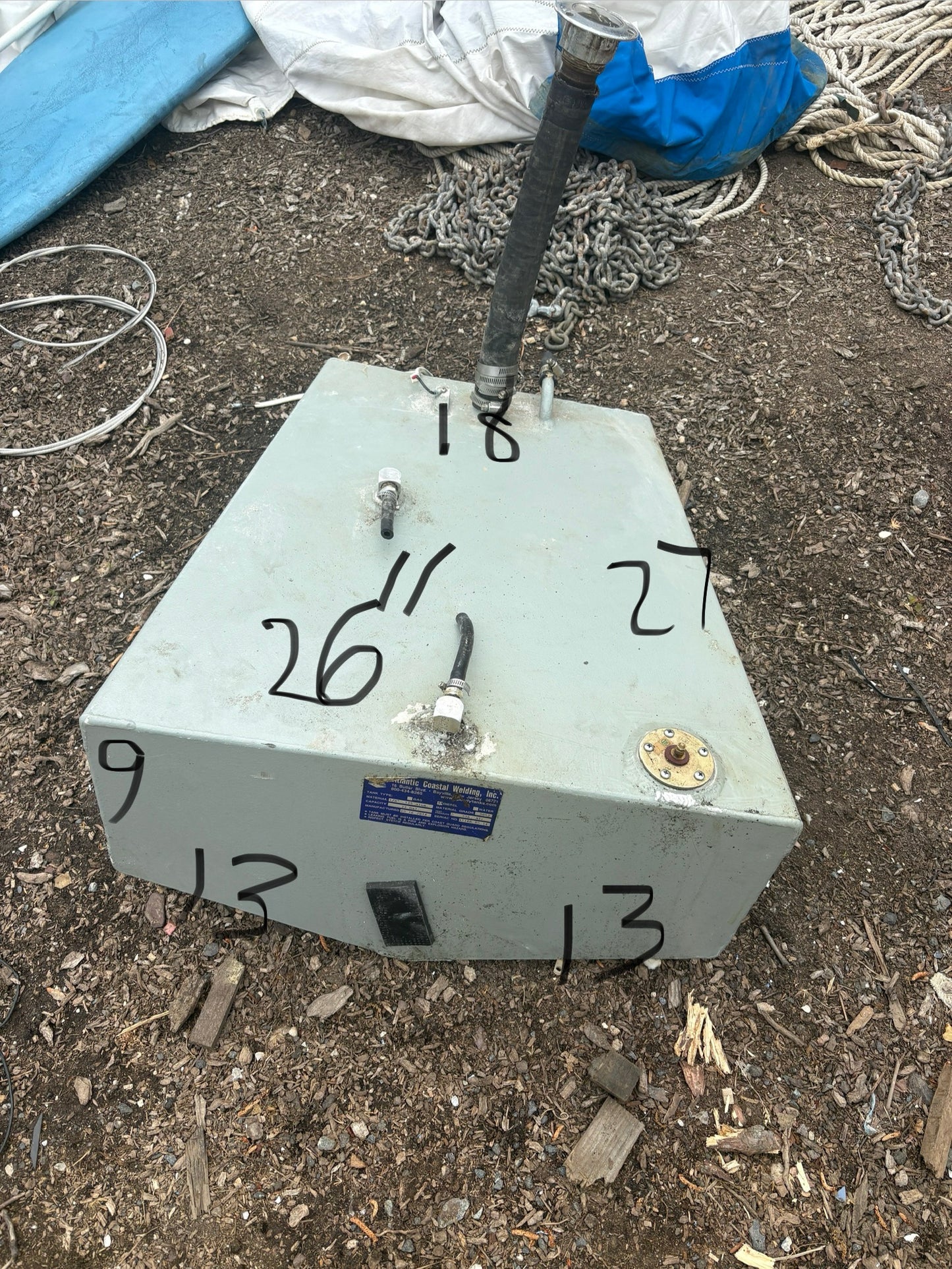 Fuel Tank from Ericson 35-2