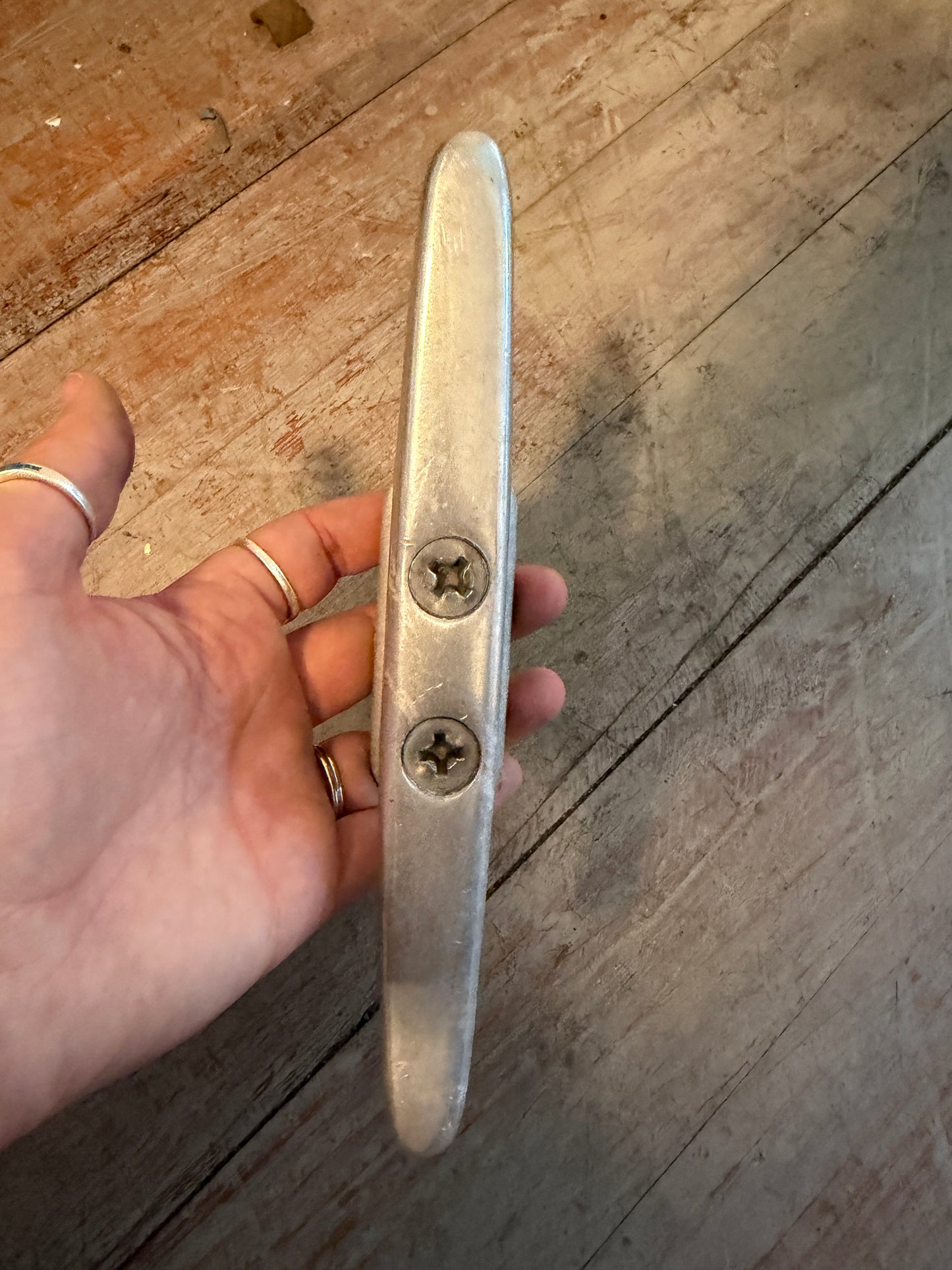 8" Solid Aluminum Cleat