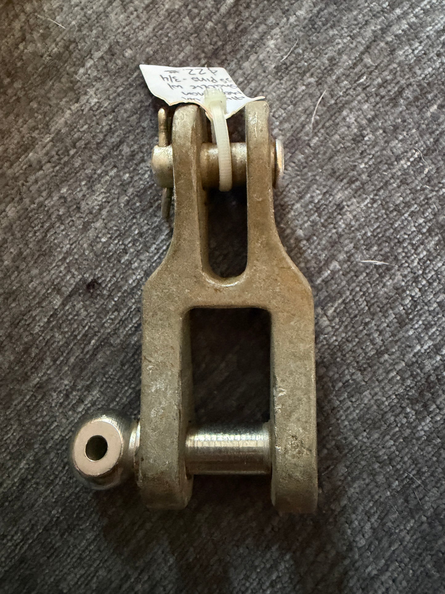 Aluminum Merriman Shackle With Stainless Steel Pins- 3/4” Width