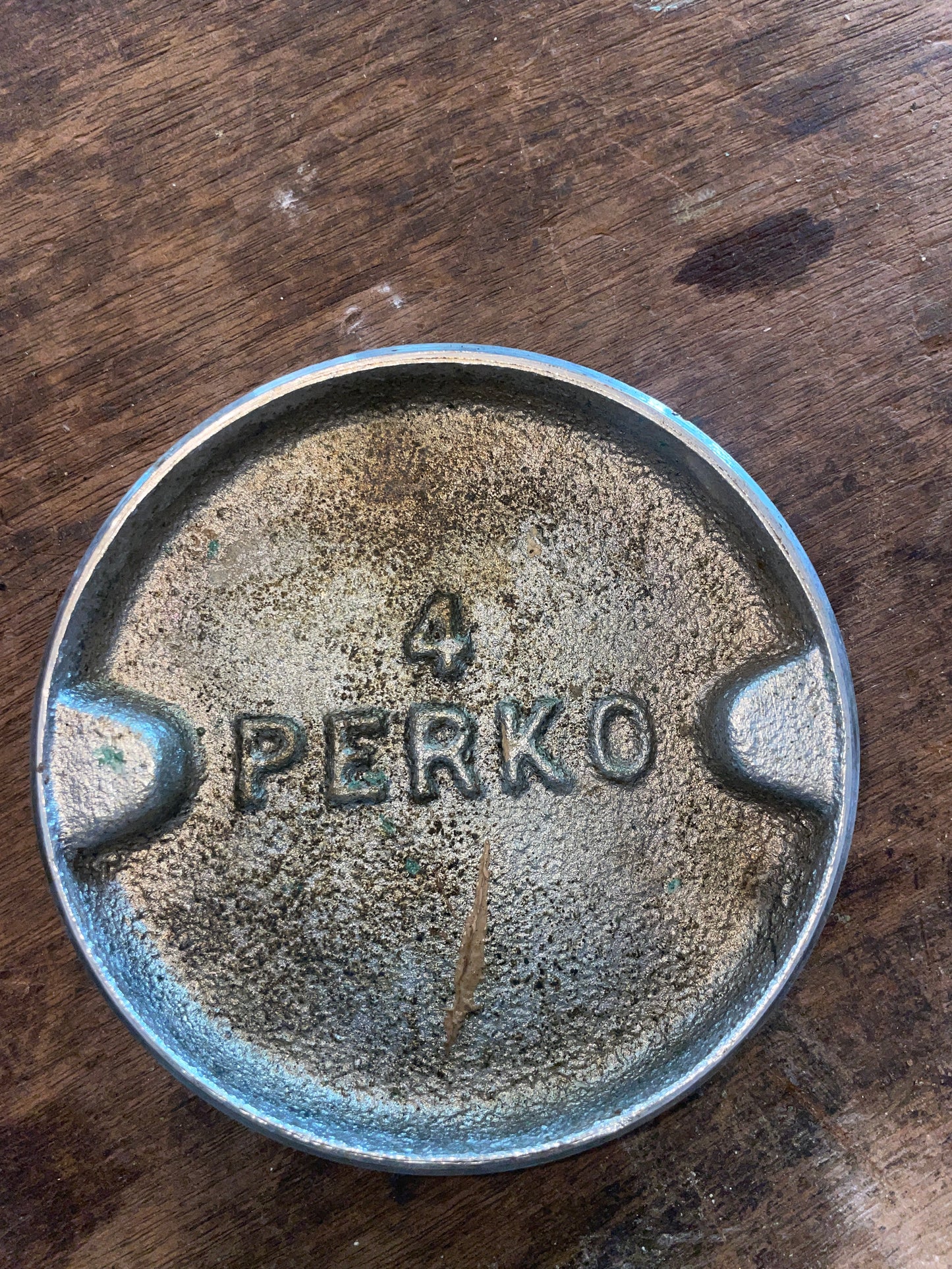 Perko 4” Chromed Deck Plate