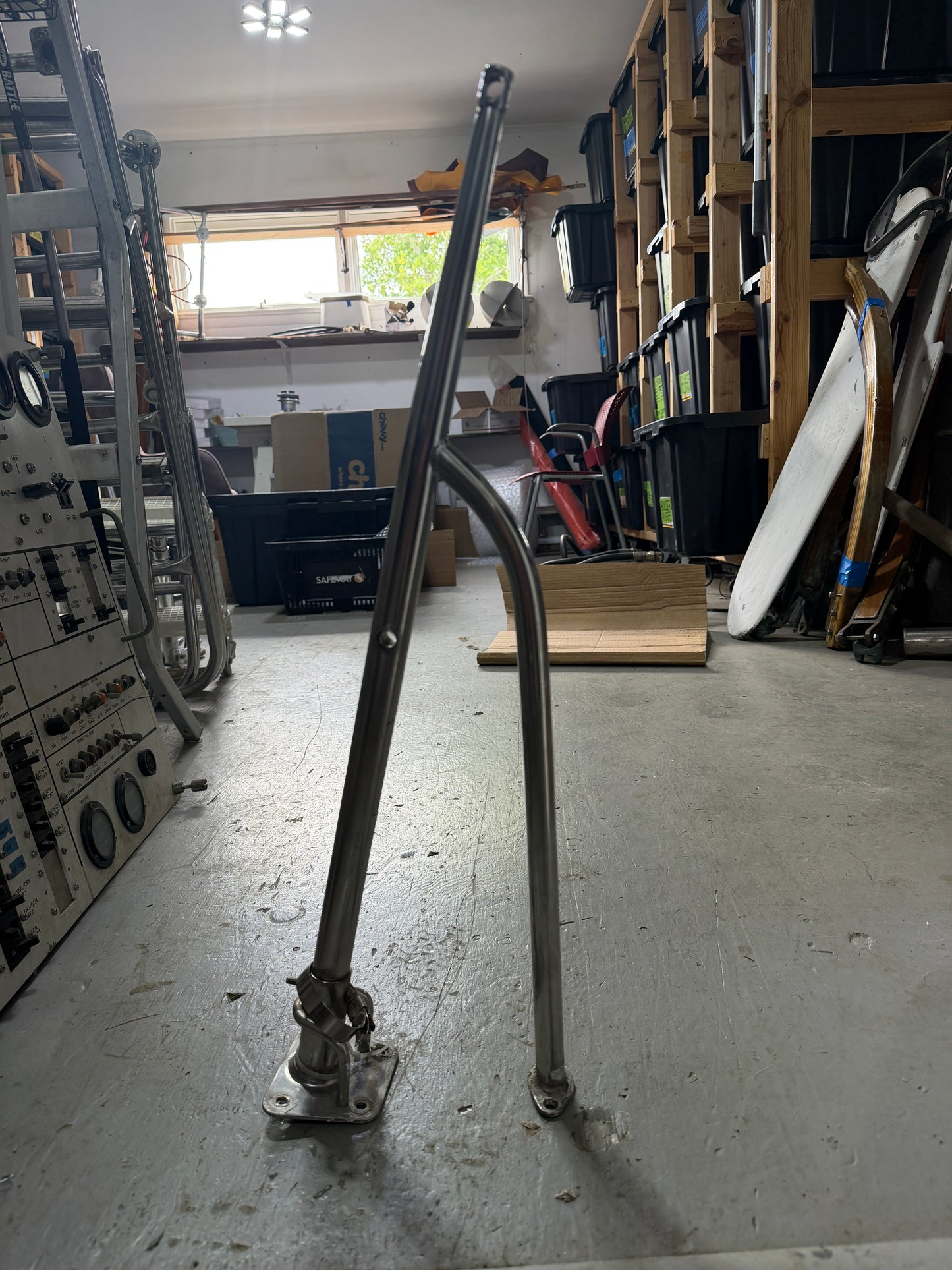 24 1/2" Tapered Double Lifeline Stanchion Gate - Humphries 42 IOR