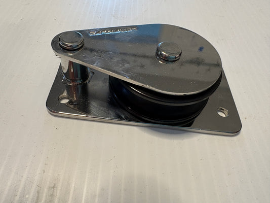 Garhauer Cheek Block 2" Sheave 1/2" Line, Stainless Steel