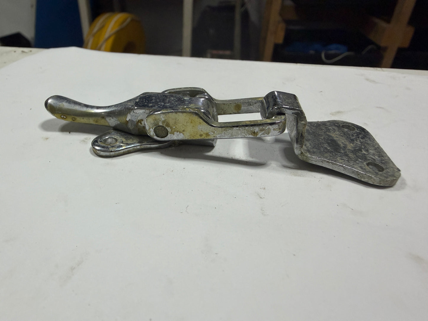 Chromed Latch With Hardware