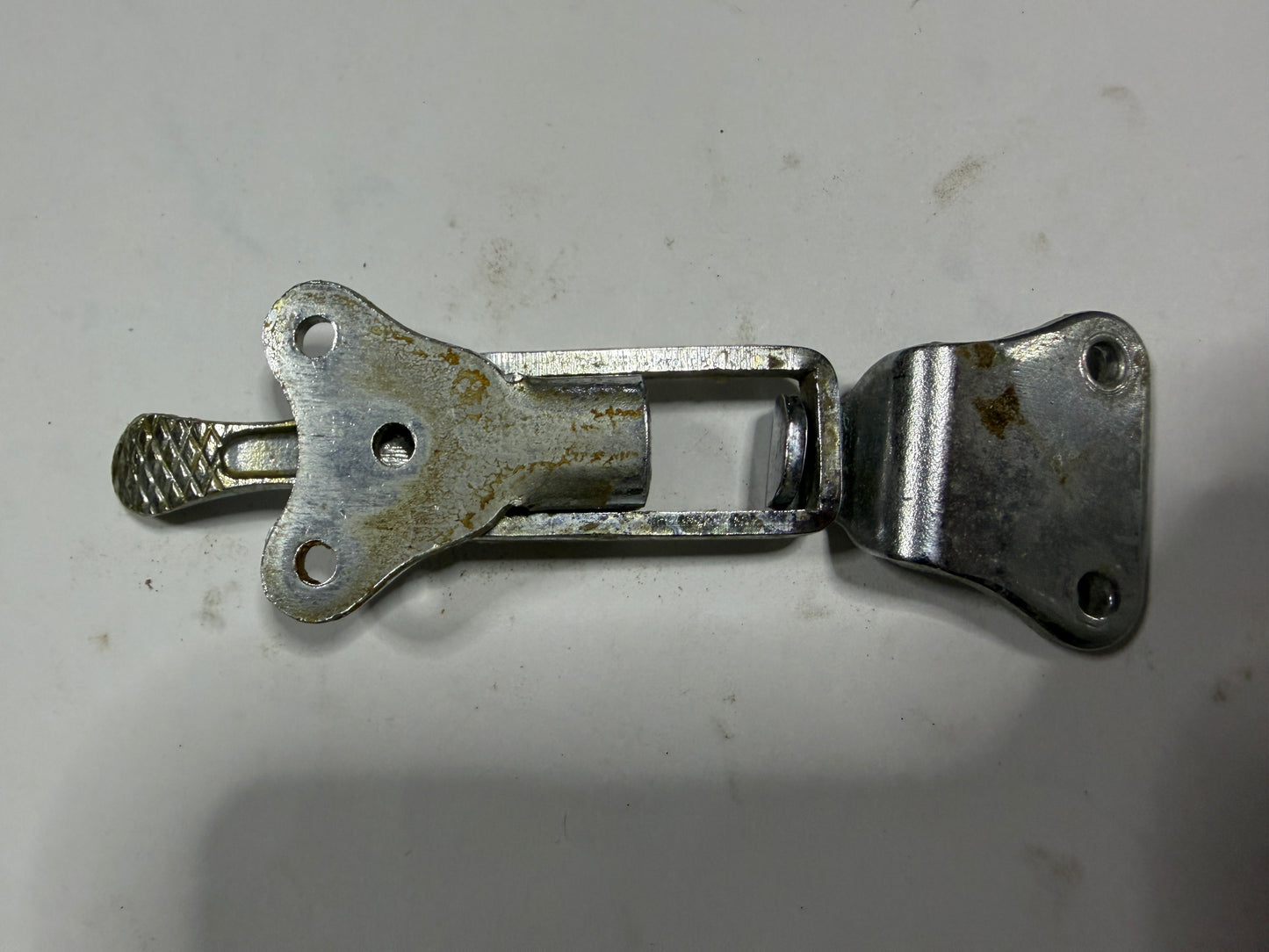 Chromed Latch With Hardware