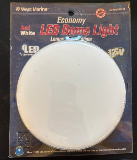 West Marine Economy LED Dome Light