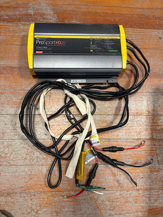 ProMariner ProSport HD20 20 Amp 2 Bank On Board Marine Battery Charger