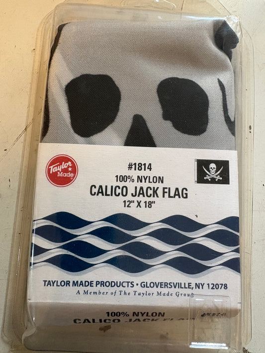 Calico Jack Flag 12x18 #1814 Taylor Made