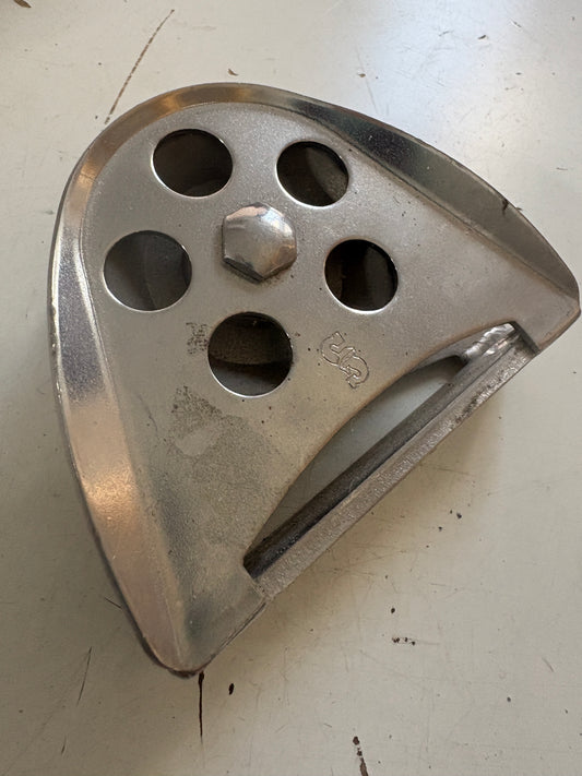 Schaefer Half-Moon Stainless Steel Fixed Fairlead 2 3/8" Sheave