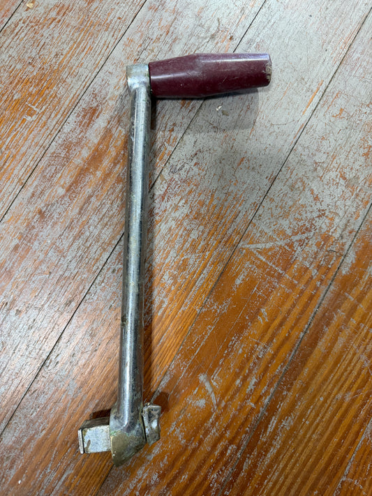 11 1/2" Chromed Bronze Lewmar Locking Winch Handle